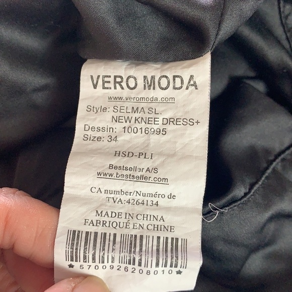 Vero Moda Grey/turquoise floral print sleeveless mini dress size 34 - Picture 9 of 15